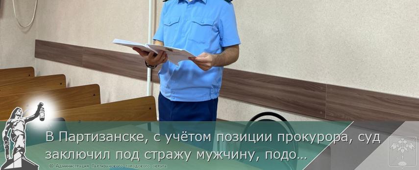 В Партизанске, с учётом позиции прокурора, суд заключил под стражу мужчину, подозреваемого в совершении смертельного ДТП