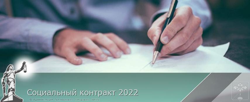 Социальный контракт 2022